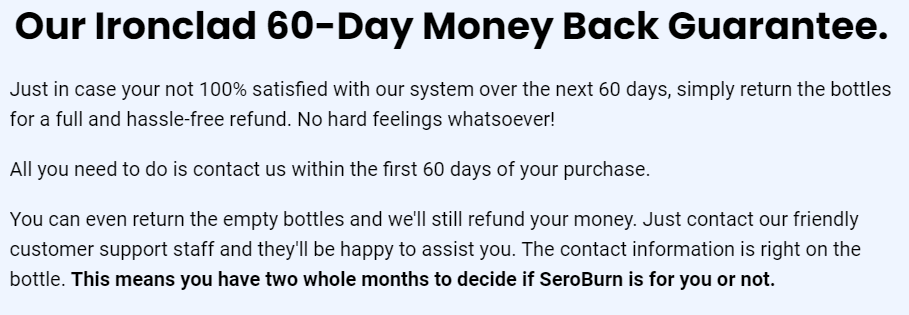 60 Day Guarantee